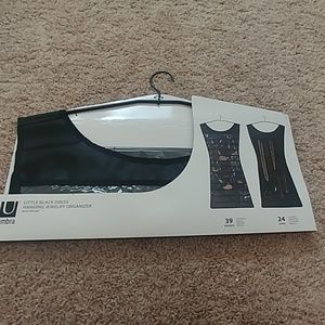 NWT little black dress hanging jewelry organizer